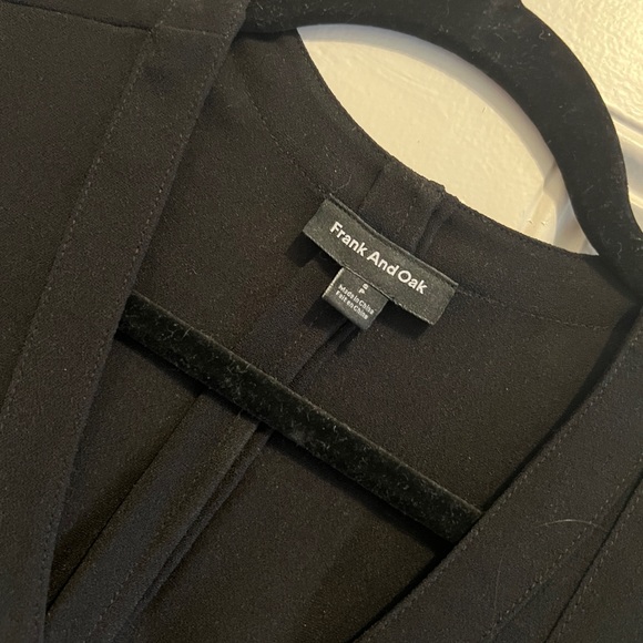 Frank & Oak Black Sleeve Dress - Picture 3 of 5